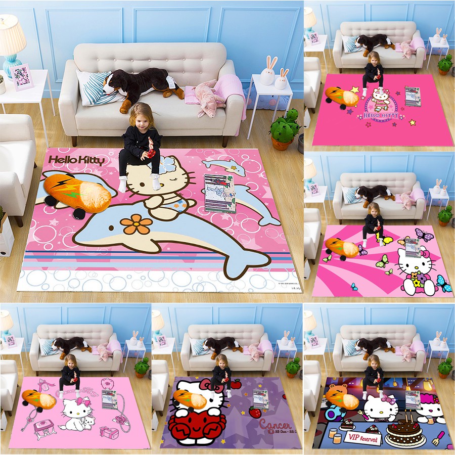  hello  kitty  Area Rugs  Carpet for Living Room  Bedroom Soft 