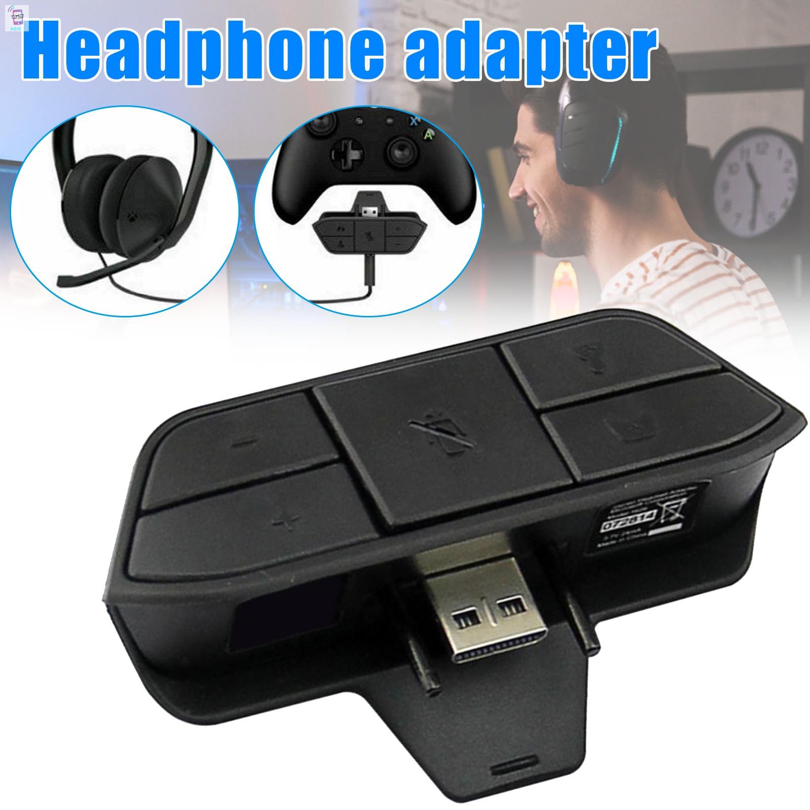 xbox controller headset adapter