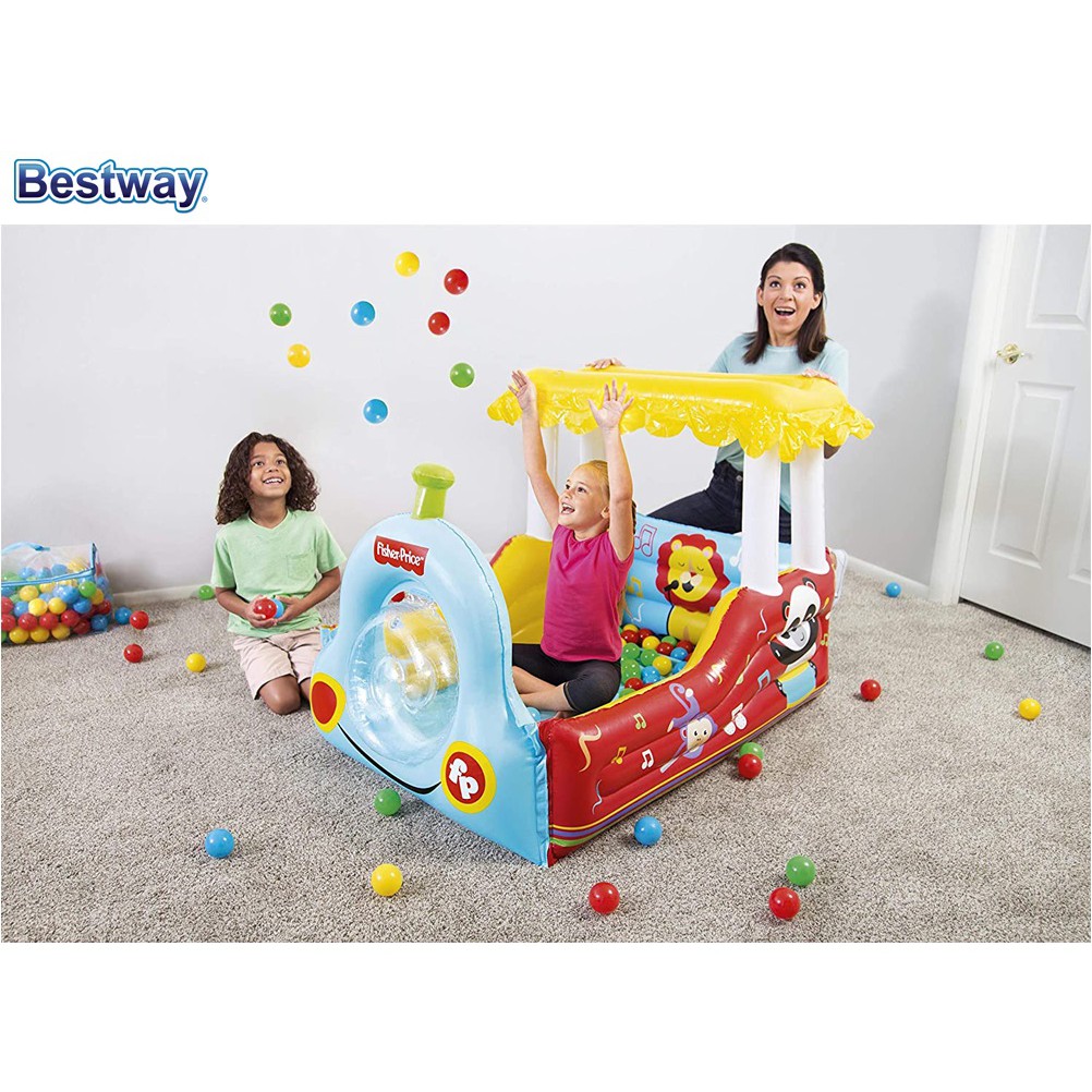 train ball pit fisher price