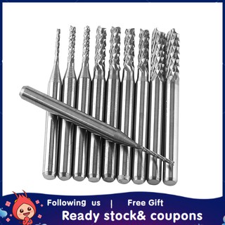 3.175mm Carbide Tungsten Corn Cutter cutting PCB milling bits CNC router bits AP 