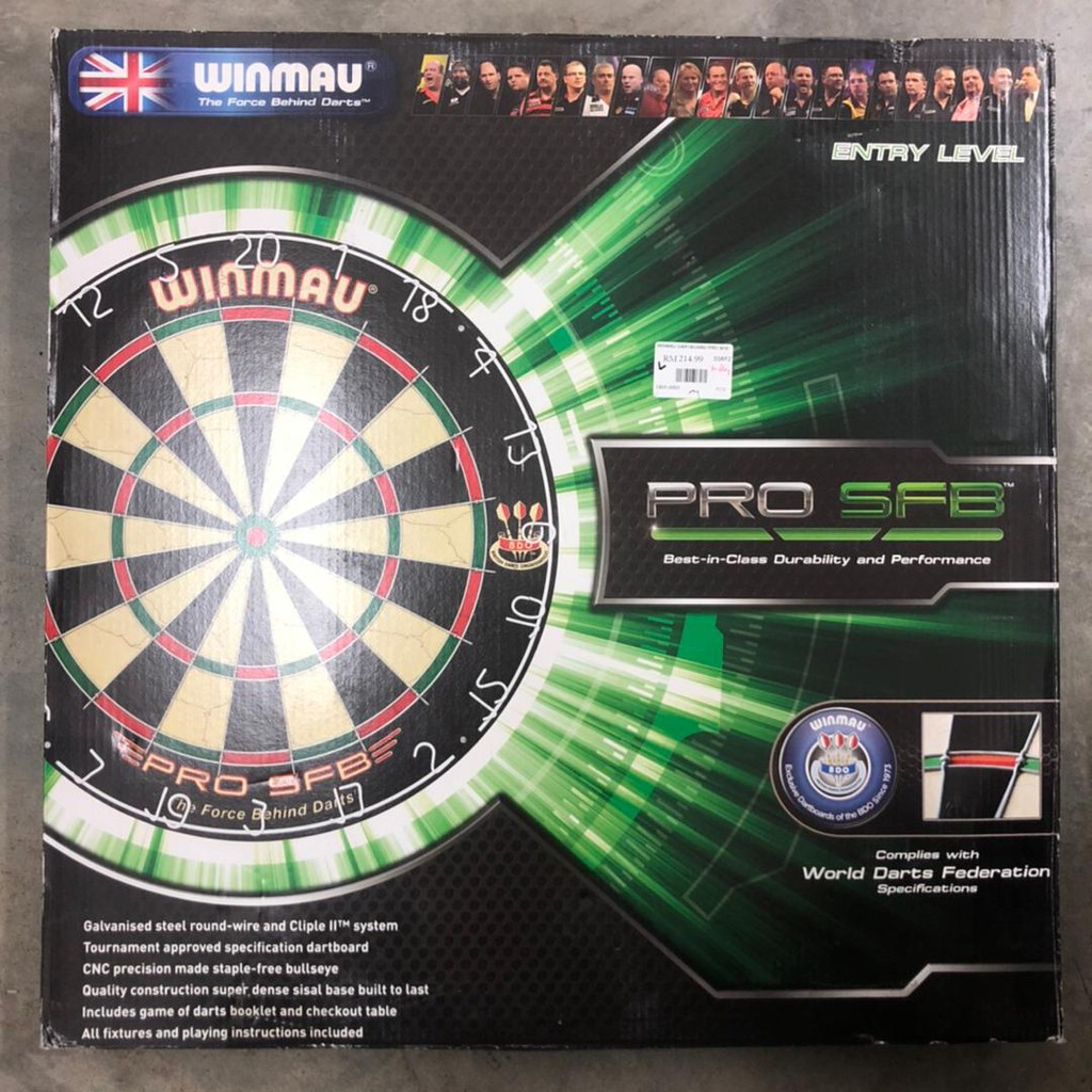 Winmau brand dartboard Pro Sfb (Sports Express) Shopee Malaysia