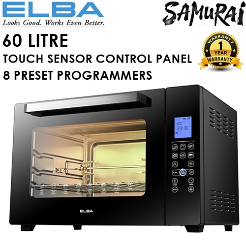 ELBA DIGITAL ELECTRIC OVEN 60L EEOJ6091D(BK)