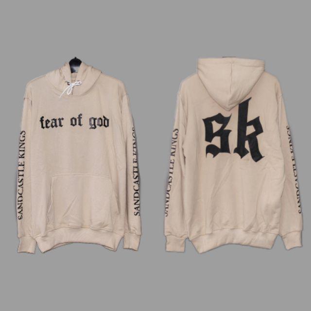 fear of god hoodie sandcastle kings