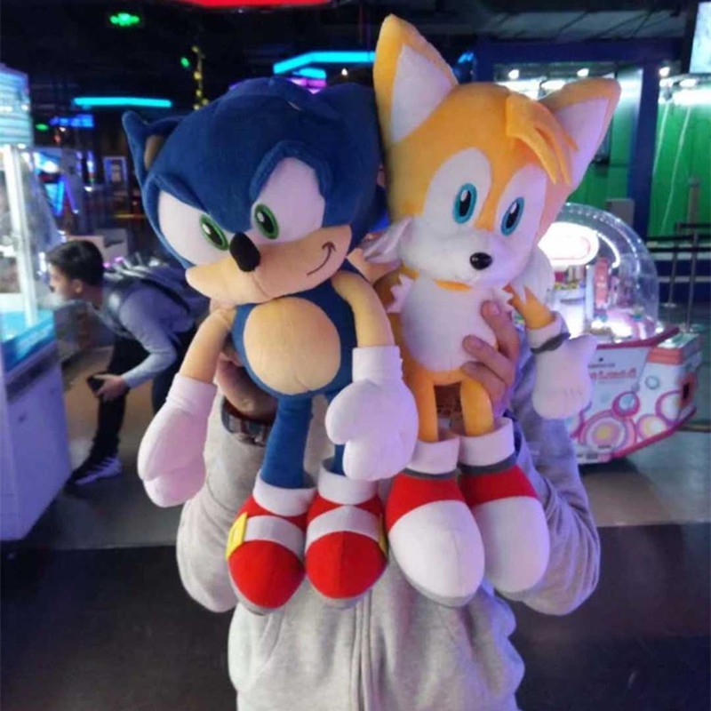 sonic tails knuckles plush