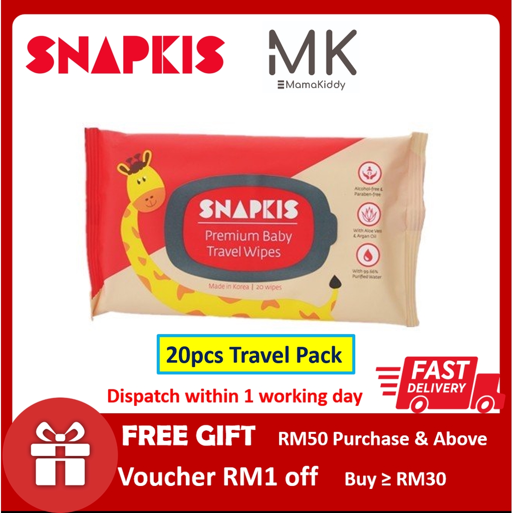 snapkis wet wipes