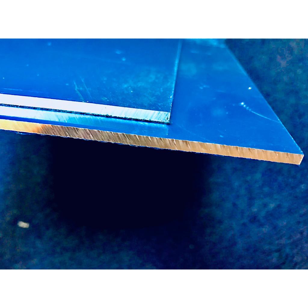 Aluminium Sheet 4mm x 50cm x 60cm Grade 1100 ***customised length***
