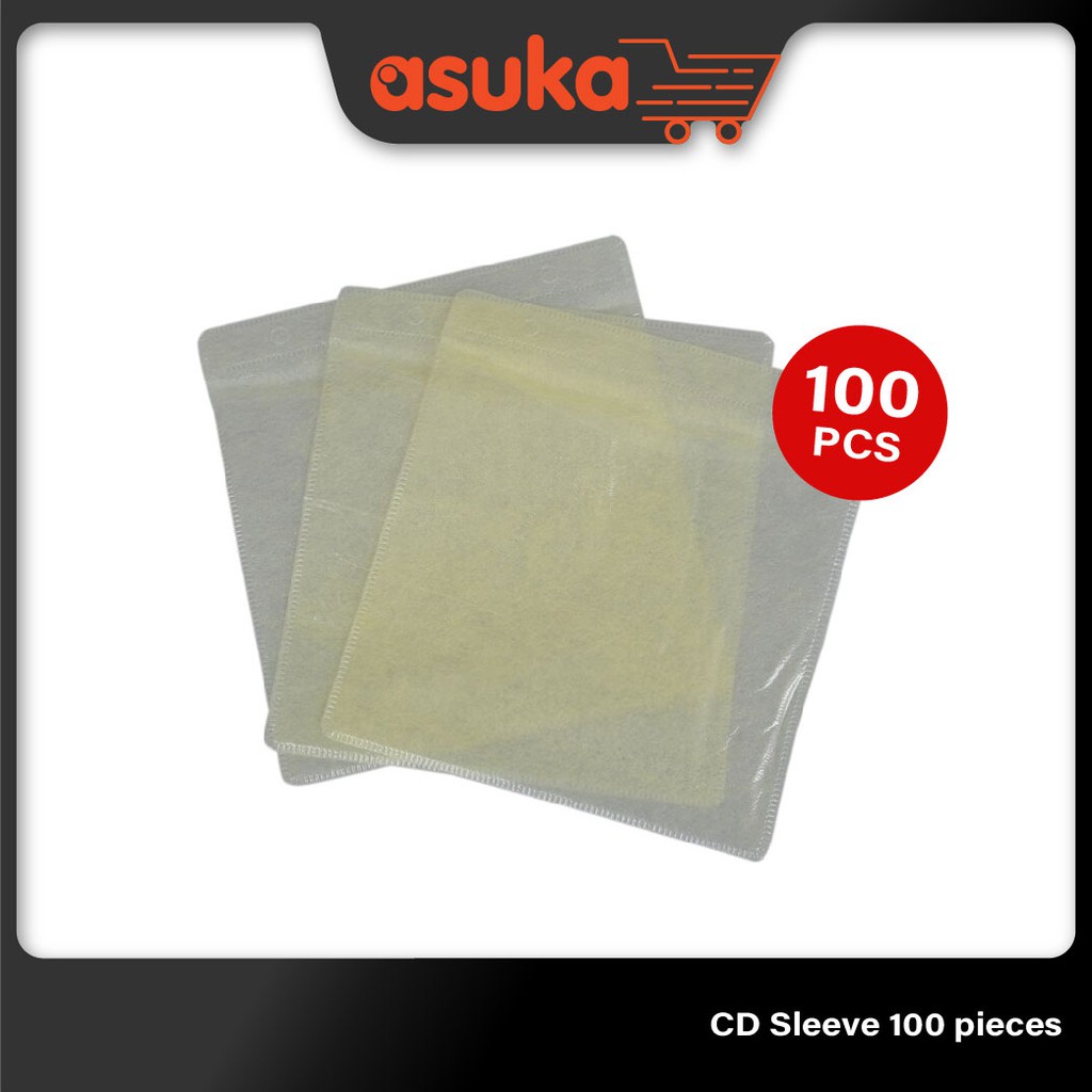 CD Sleeve 100 pieces (Random Colors)