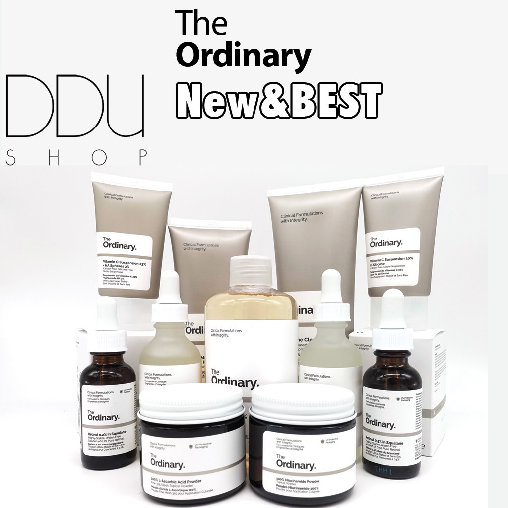 [NEW ARRIVAL] The Ordinary / New & BEST 50 Products / Niacinamide, Hyaluronic, Caffeine, Alpha Arbutin, Glycolic, Buffet, NMF, Retinol