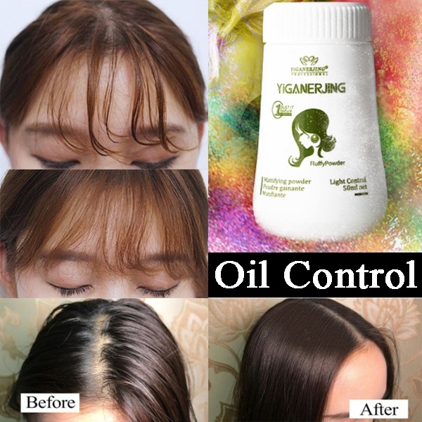 Greasy Hair Treatment Quick Dry Powder Fluffy Hair Powder For Thin
