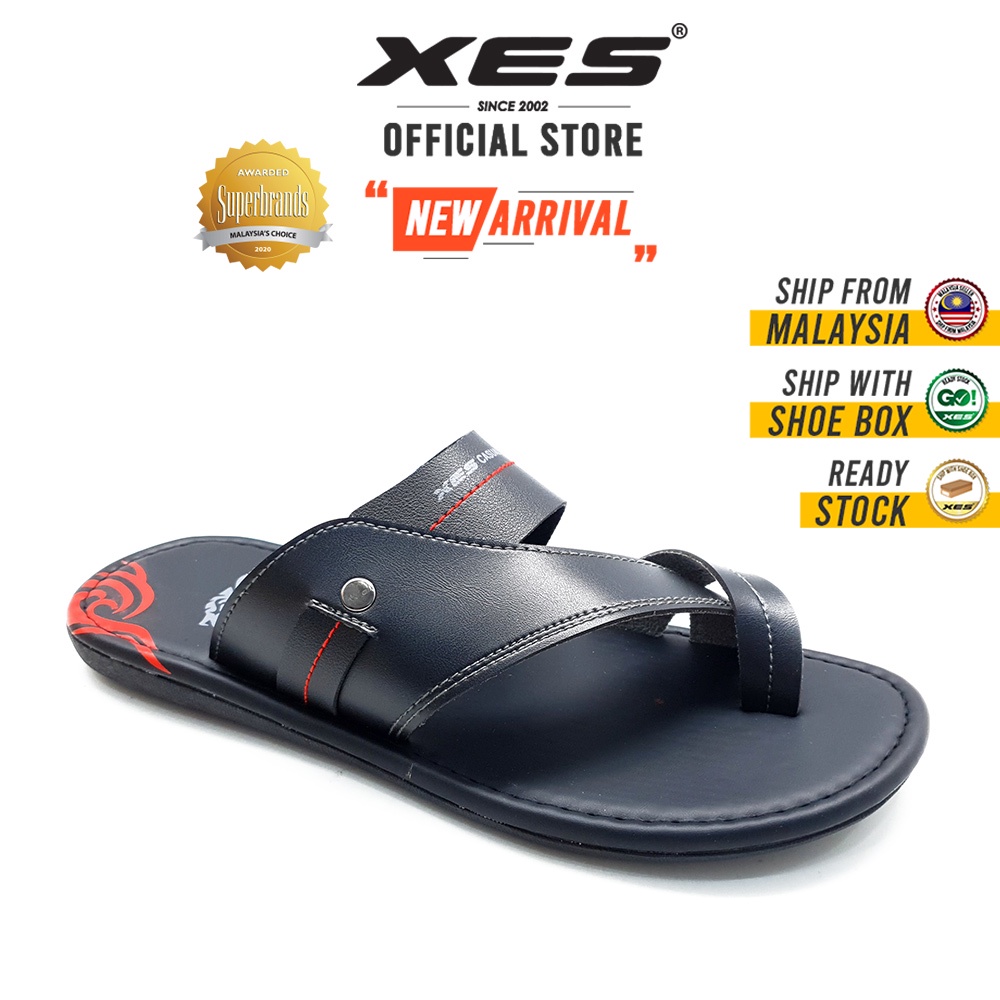XES Men BSMM21011 Strap Sandals (Black, Brown)