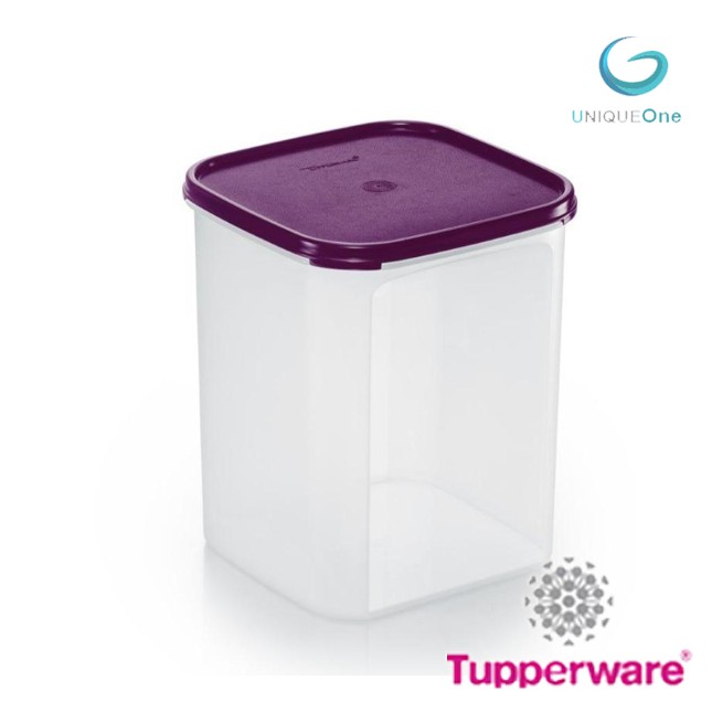TUPPERWARE MODULAR MATES SQUARE IV(5.5L) FOOD CONTAINER-dewberry(1PCS)