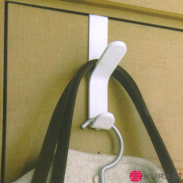 KURASi Over Door Hook Hanging Clothes for Living & Kitchen Space Saving