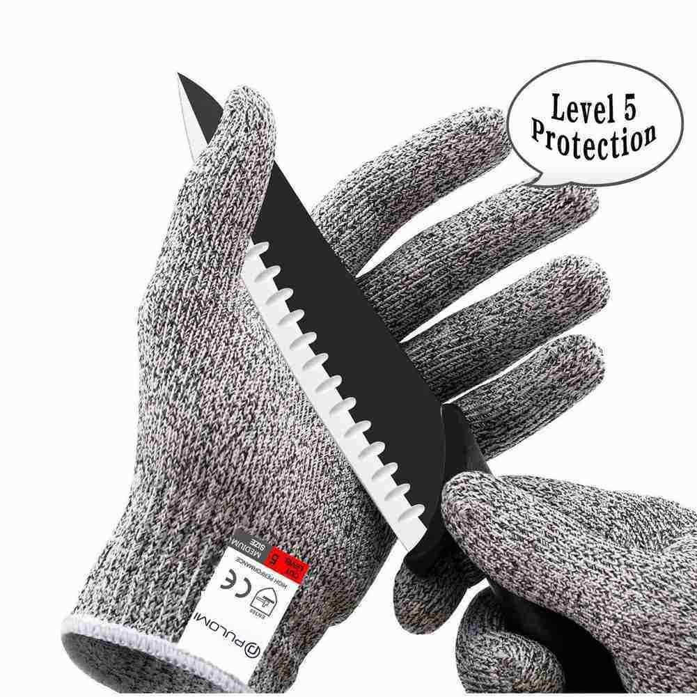 Cut Resistant Gloves Anti Cutting Food Grade Level 5 Kitchen