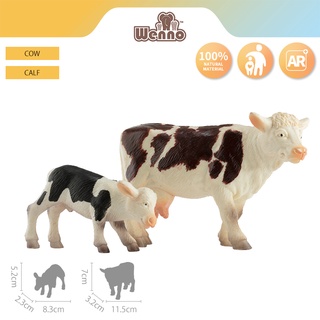 Wenno x Animal Planet 2pcs Cow and Calf Figurines in open box set Farm  Animal Toys for Kids Mainan Budak Perempuan | Shopee Malaysia