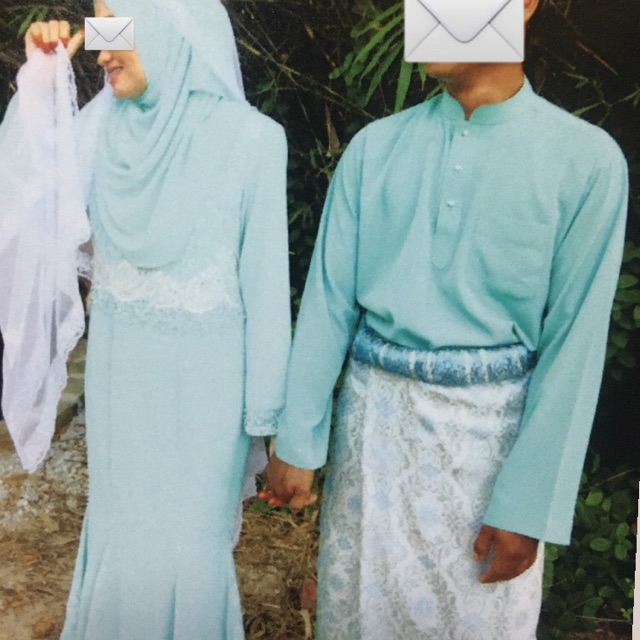 preloved wedding outfit baju  kahwin nikah tunang pengantin  