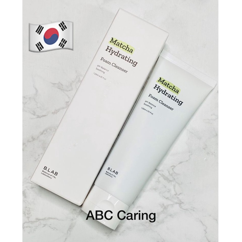 READY STOCK !! B_LAB Matcha Hydrating Foam Cleanser/B_LAB X JOLSE