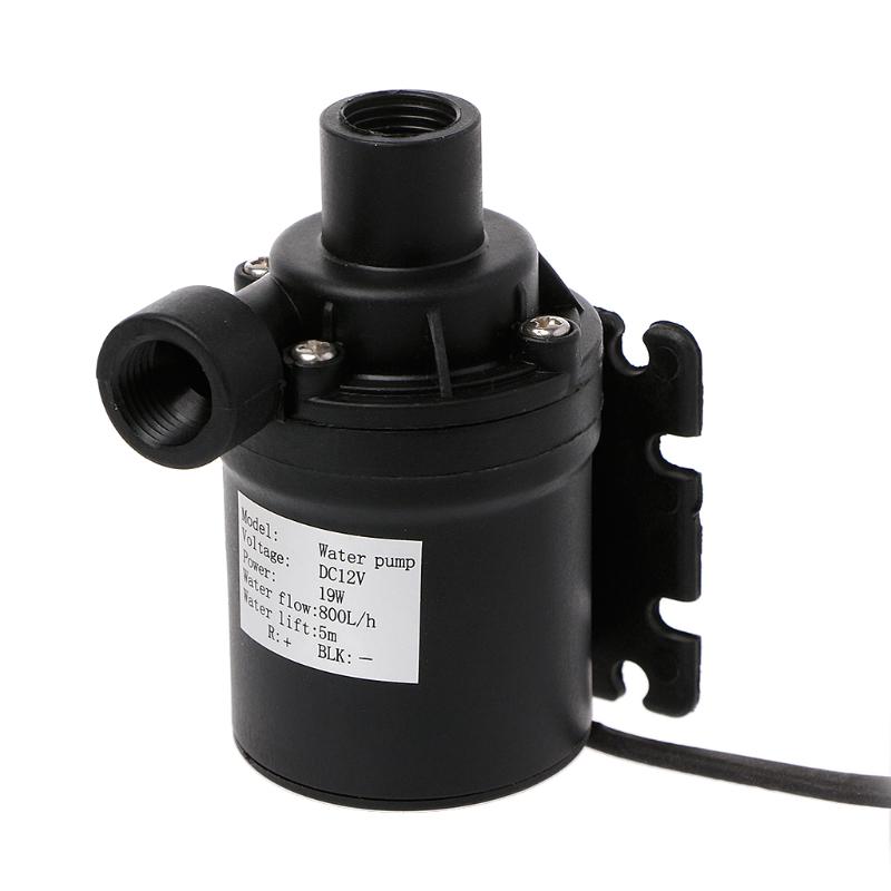 800L/H 5m DC 12V 24V Solar Water Heater Brushless Motor Circulation Water Pump Practical Durable