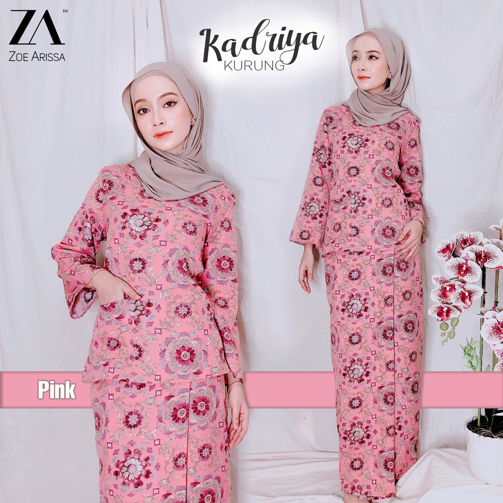 BAJU MUSLIMAH BAJU KURUNG MODEN RAYA 2020 Zoe Arissa Baju ...