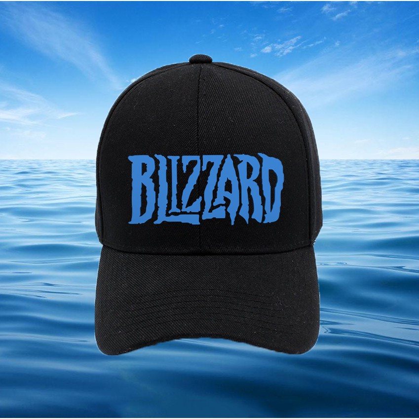 Blizzard Full Personality English Letter Men Women Snapback Baseball Cap Shopee Malaysia