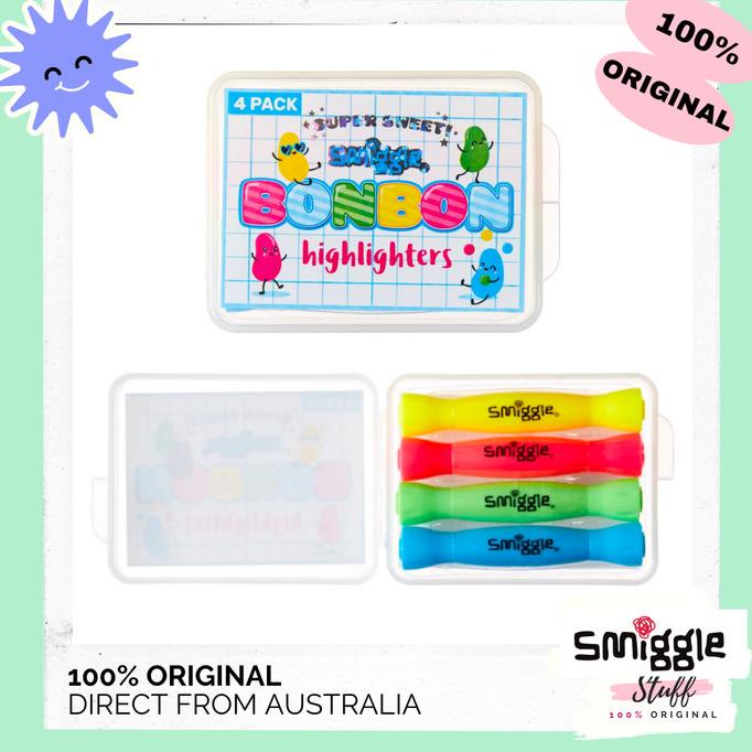 Original SMIGGLE Scented Sparkle Neon Inkball Gel Pen Color Pen