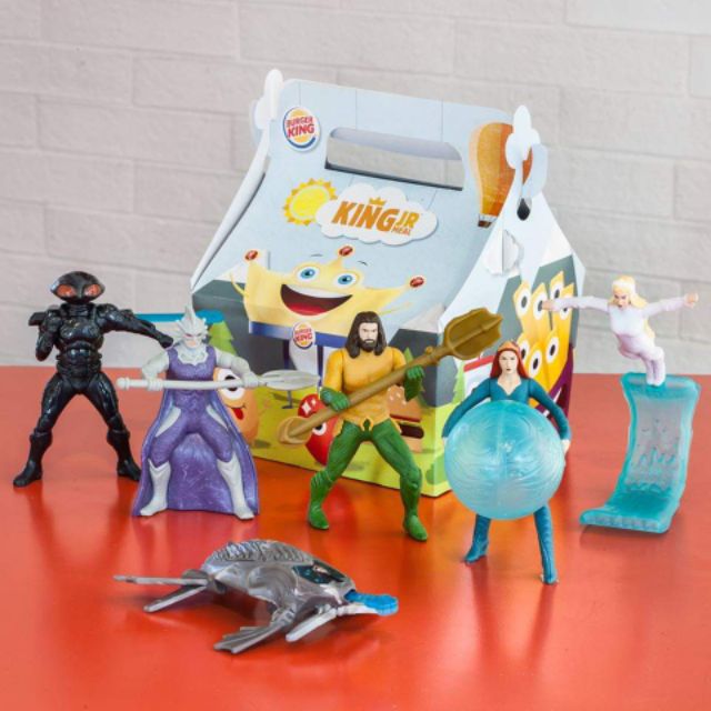 aquaman toys at burger king