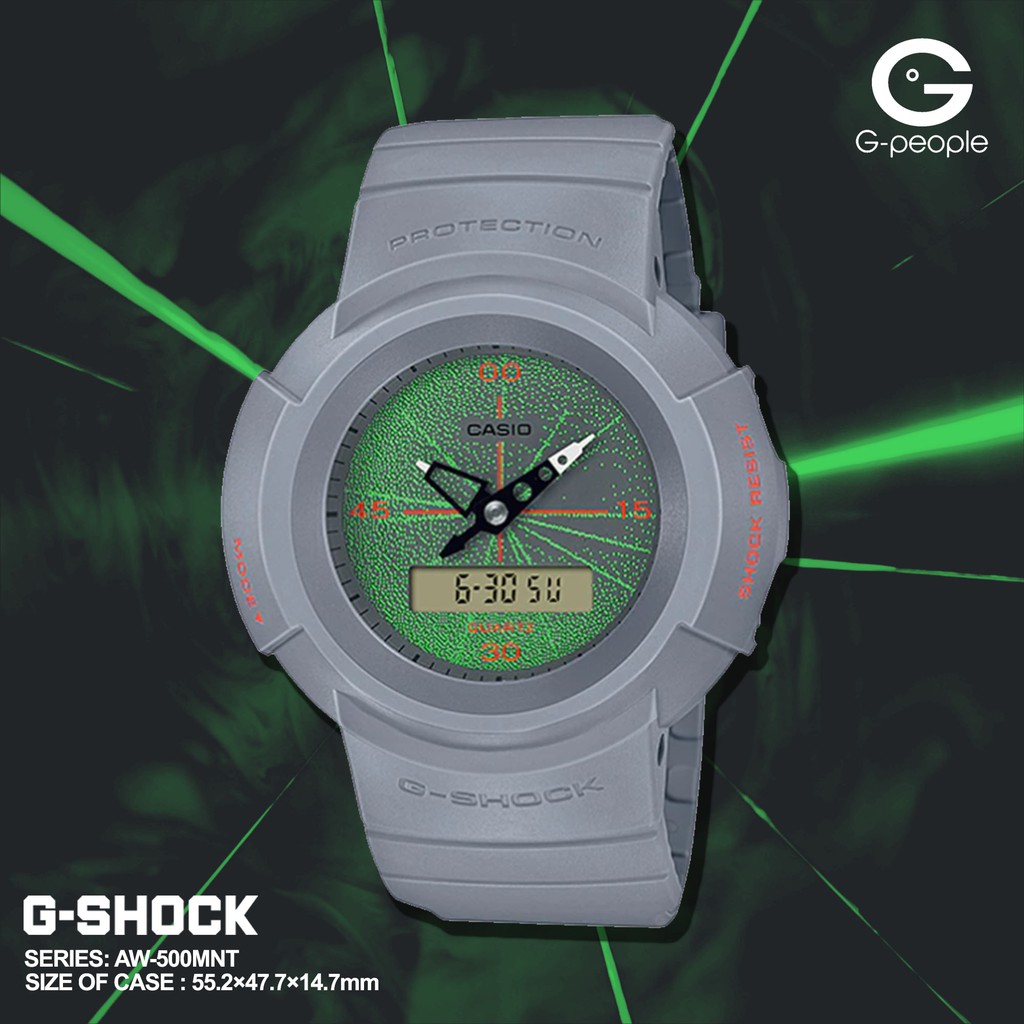 感謝価格 G-SHOCK 限定モデル AW-500MNT-8AD CASIO アナログ kids