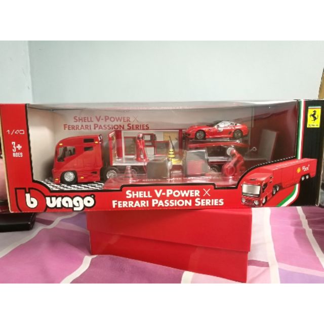 bburago ferrari truck