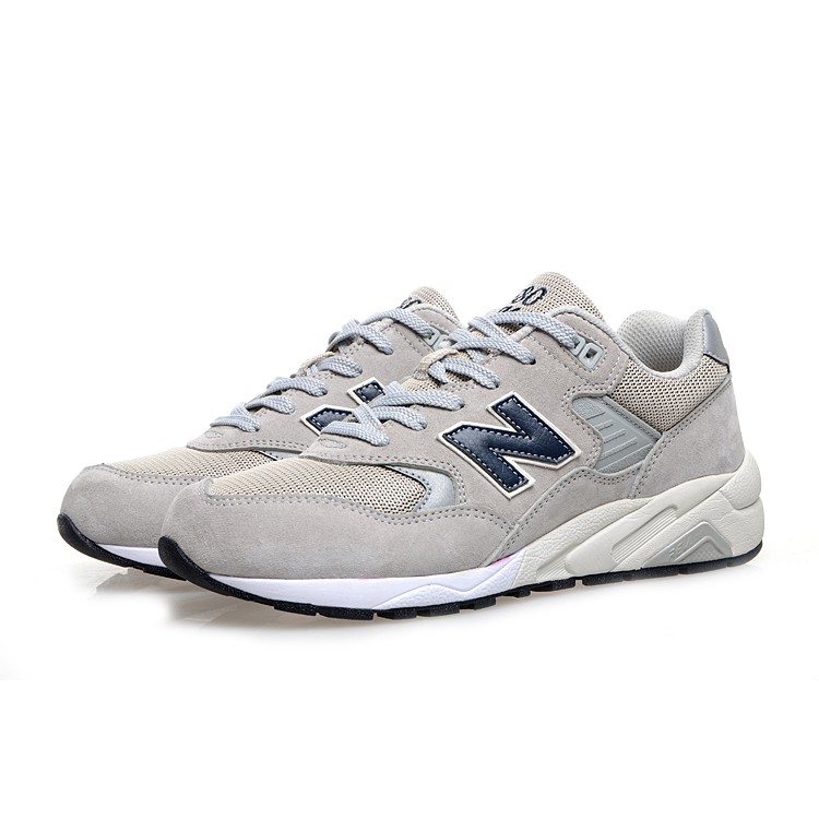New Balance 580 Nb580 Light Grey Men And Women Sport Running Breathable Shoes Shopee Malaysia