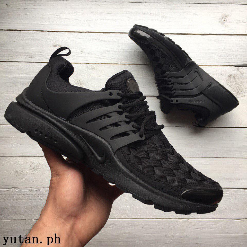 nike presto woven black