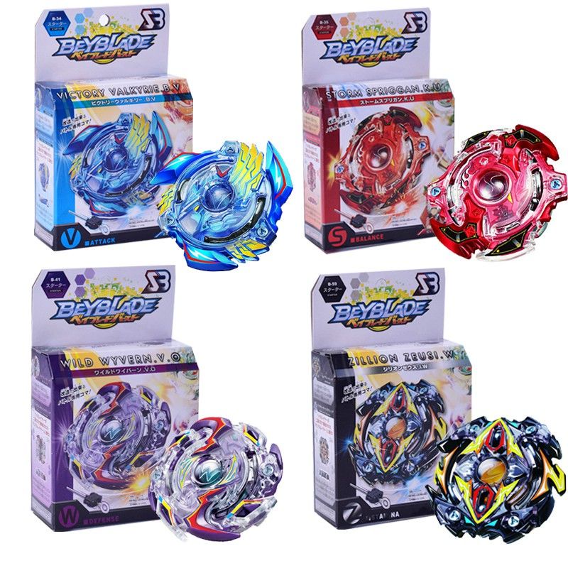 Beyblade Burst Gasing Spinning Top B34 B35 B41 B59 Gyro With Starter 