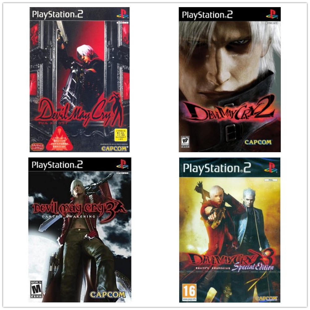 NEW DISC NOT USED PS2 DEVIL MAY CRY DMC Games | Shopee ...