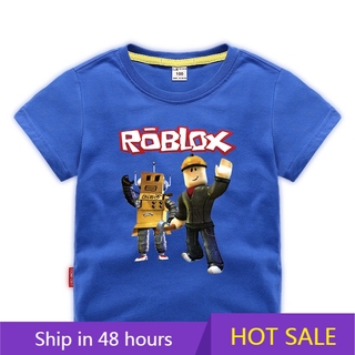 Roblox Kid Tops 2 12y Boys Shirt Roblox Tees Fashion Cotton Clothes Baby Boy T Shirt Shopee Malaysia - details about roblox kids unisex t shirt size 2 12 boys girls au shop