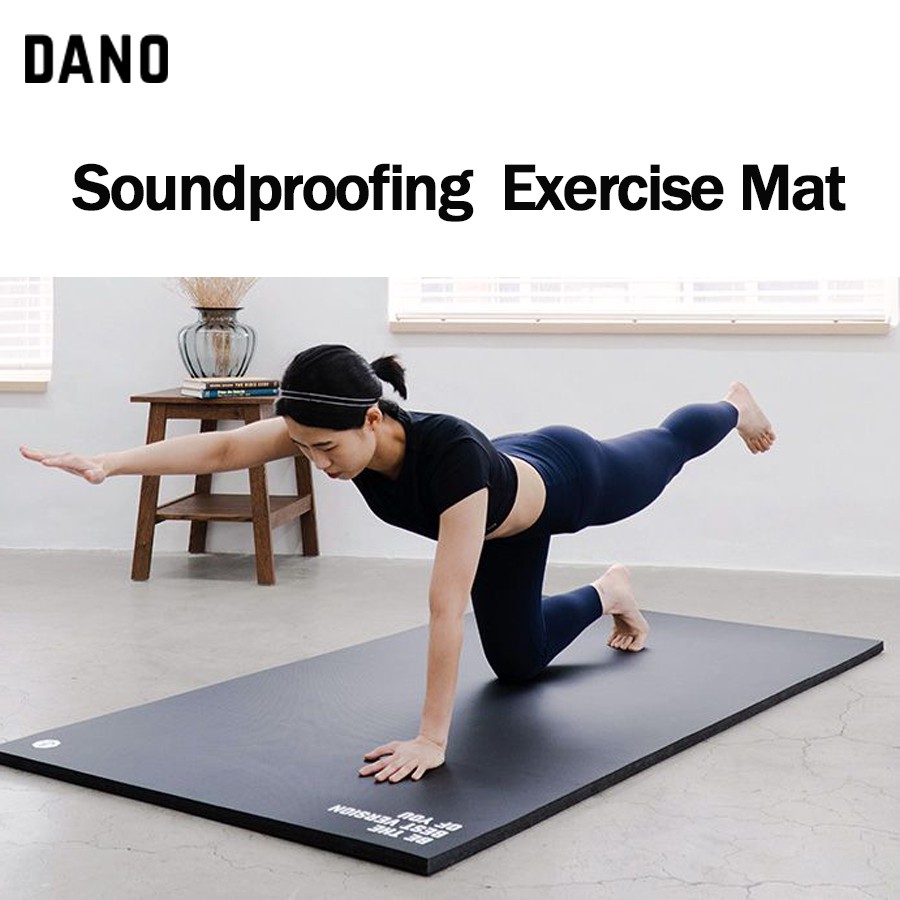 Dano Soundproof Exercise Mat Original Wide For Home Training Men S Fitness Equipment Thickened Widened Anti Slip Made In Korea Shopee Malaysia