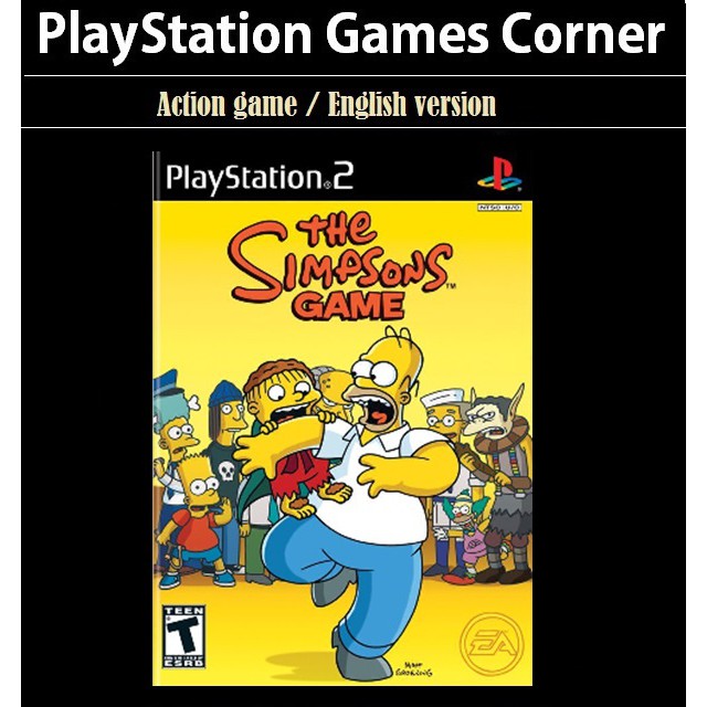 the simpsons playstation 2