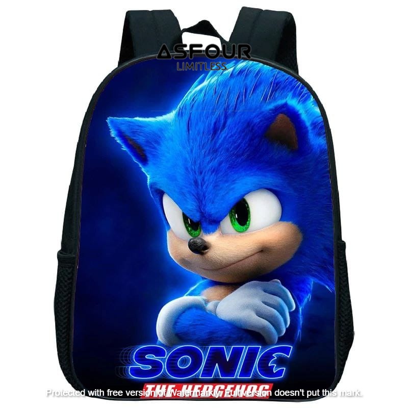 Boys Bags Children's Backpacks Children's School Bags Children's Character Bags Children's Bags Sonic Drawing Bags Boys' School Bags Kindergarten Elementary School Early