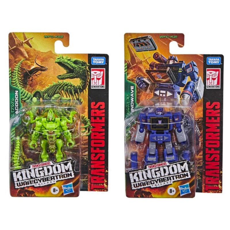 Hasbro Transformers War For Cybertron Kingdom Core Soundwave Dracodon ...