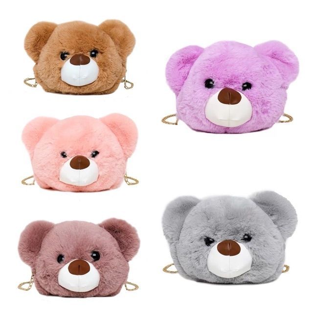 teddy bear sling bags