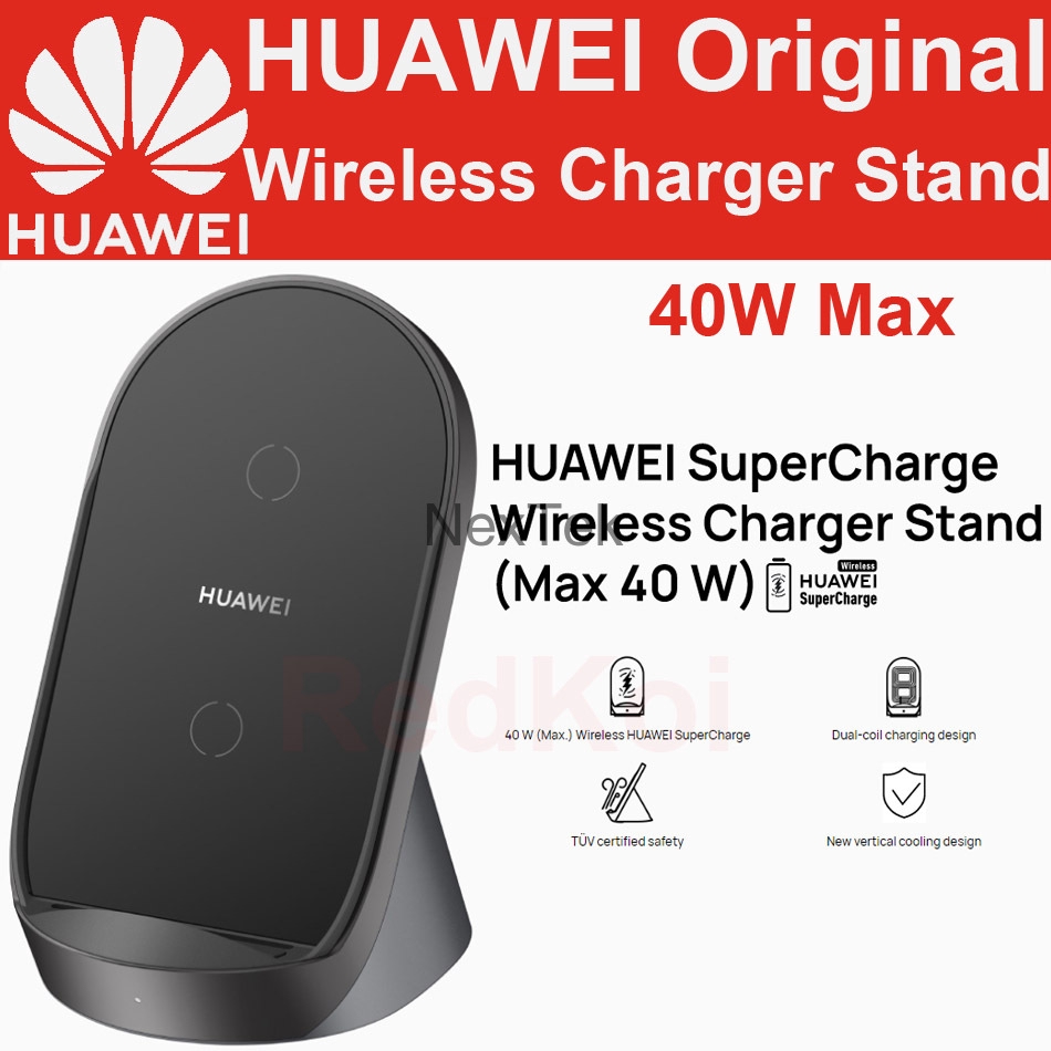 Original Huawei 40W Wireless Charger SuperCharge Stand 40W Desktop CP62