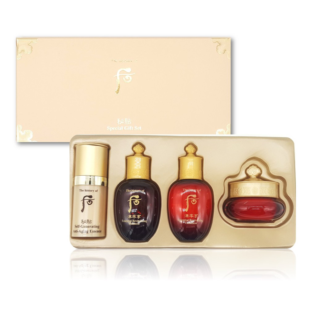 the history of whoo ja saeng essence special gift