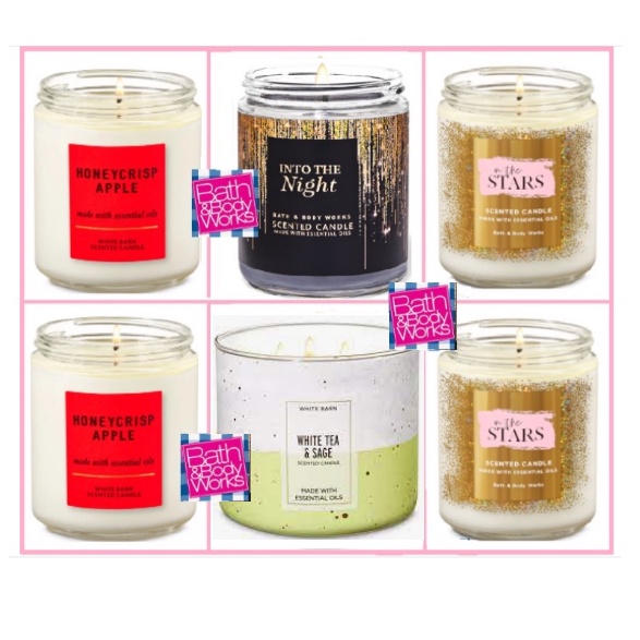 Bath & Body Works Into The Night Candle / In The Stars Candle