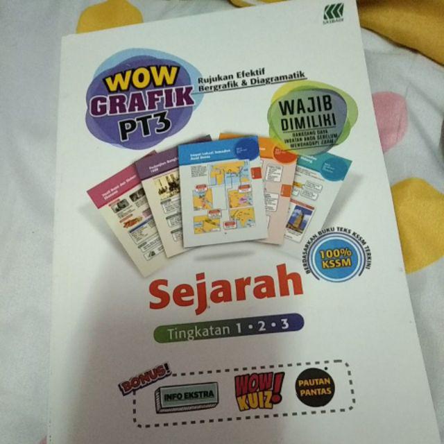 Wow Grafik Kendiri Pt3 Rujukan Efektif Bergrafik Diagramatik Sejarah Tingkatan 1 2 3 Shopee Malaysia