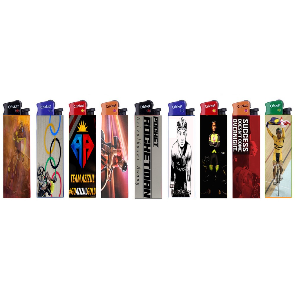 AZIZULHASNI AWANG THE POCKET ROCKETMAN SPECIAL 9 PCS LIMITED EDITION CUSTOM LIGHTER