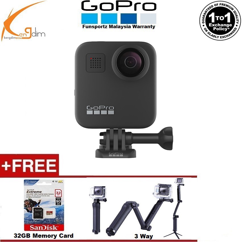 Gopro Max 360 Action Camera Shopee Malaysia