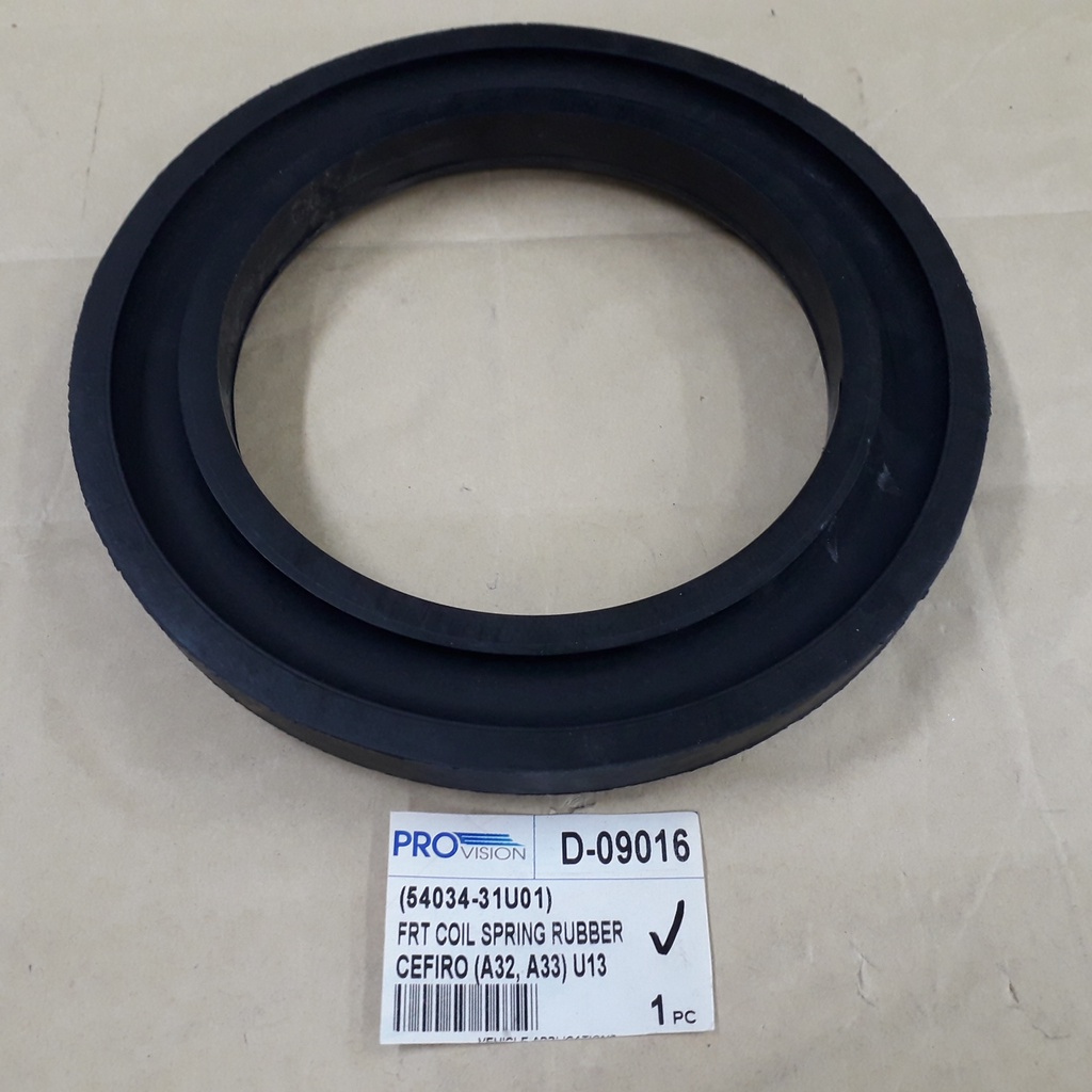 (1PCS D-09016) FRONT UPPER (DEPAN ATAS) COIL SPRING RUBBER FOR NISSAN ...
