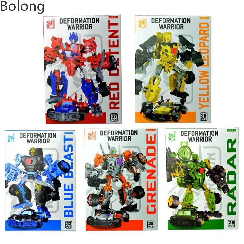 Bg Deformation Bumblebee Robot Carassem Bling Model Creative Hand Made Toys - 46pcsset hot roblox characters games figma oyuncak figure