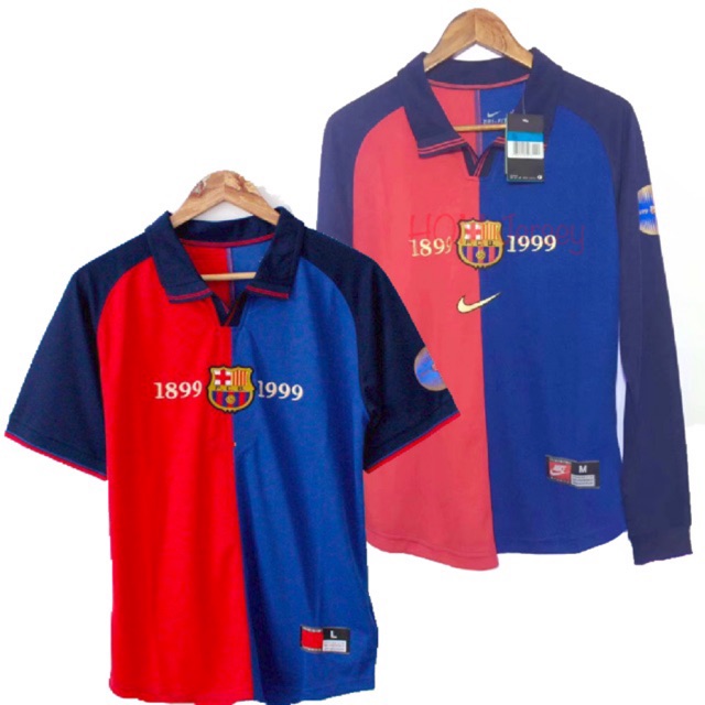 vintage fc barcelona jersey