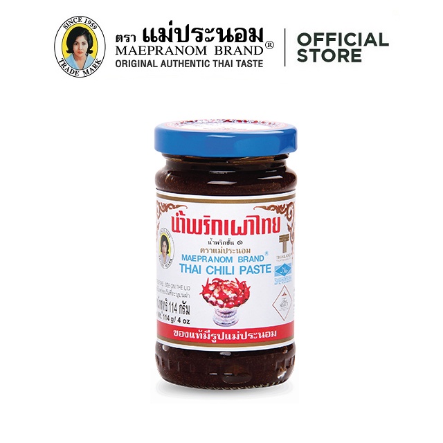 Maepranom Thai Chilli Paste Bottle (114g)