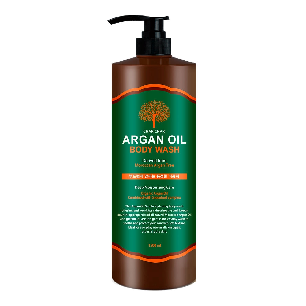 EVAS Char Char Argan Oil Body Wash 1500ml Shopee Malaysia