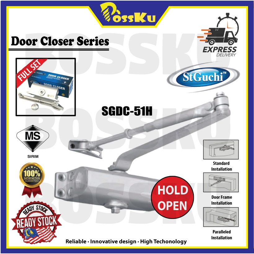 [Hold Open] ST GUCHI & BELLE Hold Open / Auto Stop Door Closer