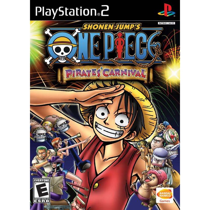 Spot Ps2 Game Cd One Piece One Piece Carnival Us Or Pc Version Shopee Malaysia